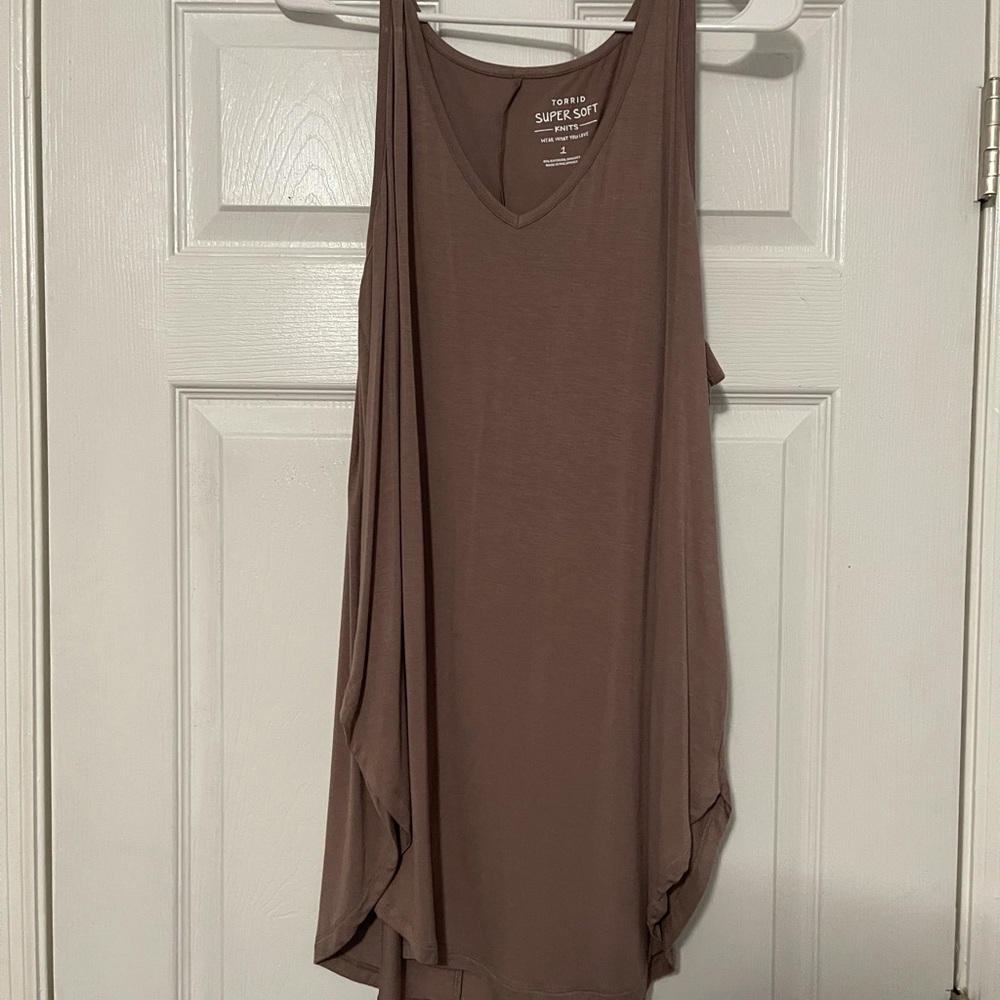 1 - torrid shirt - cover up is not from torrid